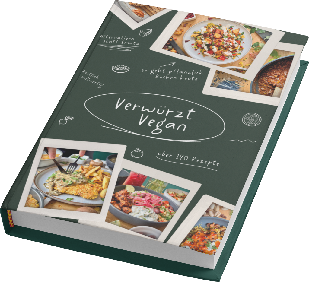 'Verwürzt Vegan' Kochbuch